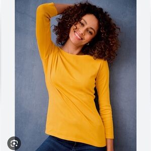 Talbots Pima Cotton Top